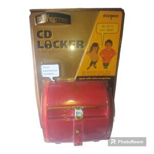 Vintage Rare DiscGear Selector 40 Disc Locker with Voice Recognition Games C.D's